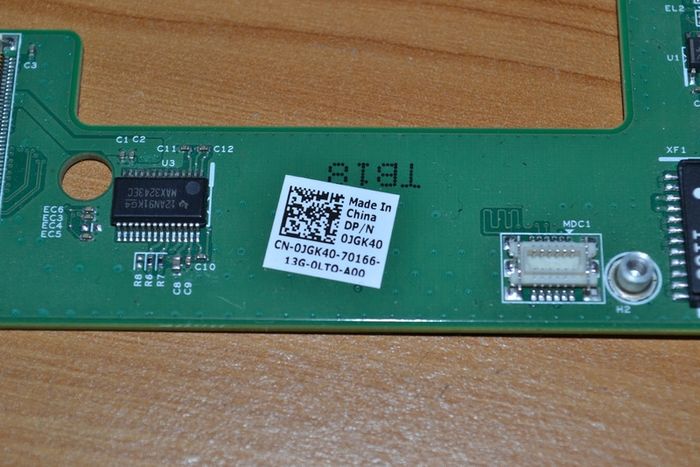 Dell Latitude E5510 USB, VGA, Ethernet, Power Button Daughterboard