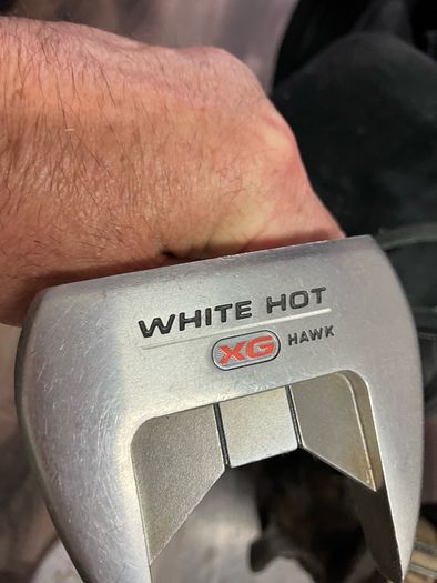 golf bag and clubs