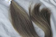 Hair extensions Ash grey 130g