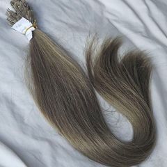 Hair extensions Ash grey 130g