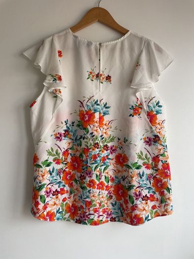 Dorothy Perkins ladies floral sleeveless top size 18 New