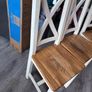 solid pine chairs x 4 Image 2
