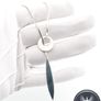 Vintage 925 Silver Scandinavian Necklace In Original Box Image 6