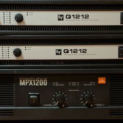 Professional Power Amplifier Stack - EV Q1212 (x2) & JBL MPX1200 (Will Sell Separately or Bundle)