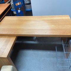 wooden office desk