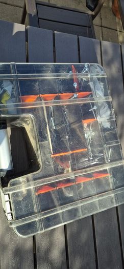 double sided organiser full ,,,,garage clearance