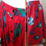 Fabulous Vintage 80s Button down skirt Image 2
