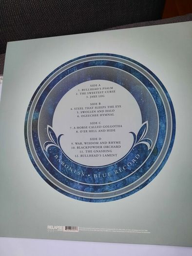 BARONESS: Blue Record- Double LP( Original US blue pressing 2009)