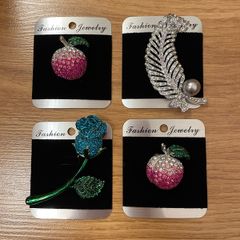 sparkly brooches NEW
