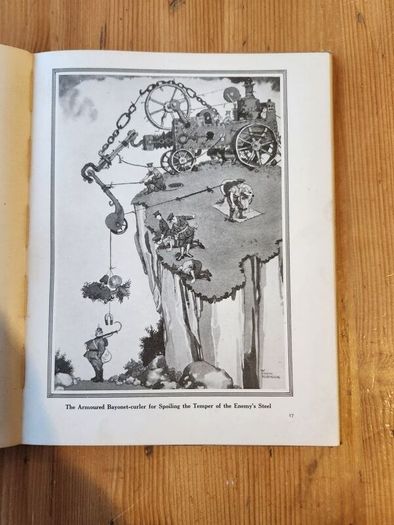 Hunlikely. By W. Heath Robinson. Rare First Edition NOVEMBER1916 Reprint Hardback In Good Condition.