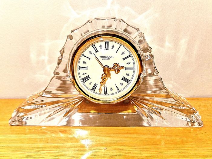 Crystal Mantel Style Clock DONEGAL PARIAN