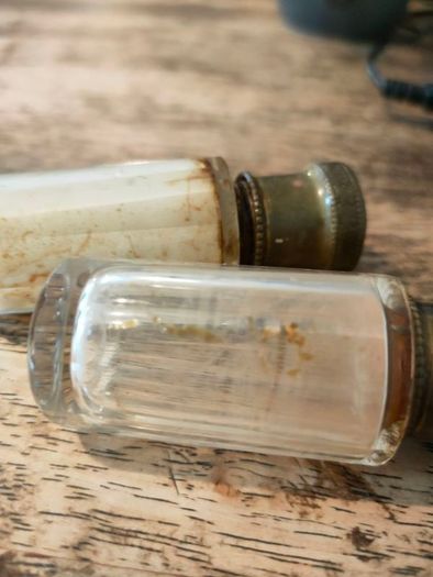 Pair of Antique perfume bottles