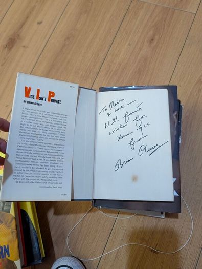 Books signed by Author