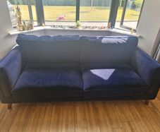 3 seater sofa 208cm long and 98cm dept
