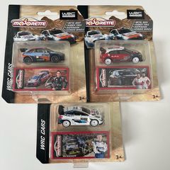 Majorette Diecast WRC car collection