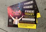 Duffy's circus ticket