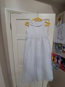 Communion dress - wide fit.