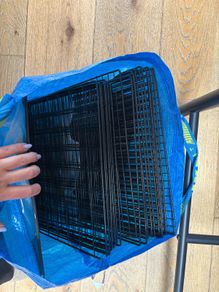 Modular pet fence (square panels)