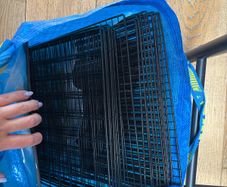 Modular pet fence (square panels)