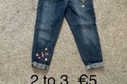 Girls jeans, 2 to 3