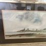 Original Signed Watercolour by TOM KERR MBE Killough Harbour with St Annes Church, County Down Image 2