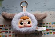 Bunny Bag Charm with Double Sided Mirror