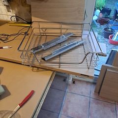 chrome pull out basket