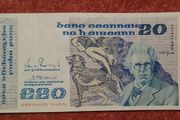 Irish Twenty Pound Note Series B