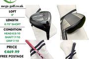 Titleist GT3 Driver / 9 Degree / Accra GX Red 360 M4 Stiff