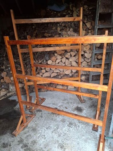 Pitch Pine clothes stands