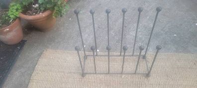 outside boot rack
