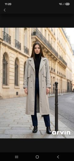 ULTRA RARE 80s/90s Deadstock Archive Miss More Duster Coat / Trench
