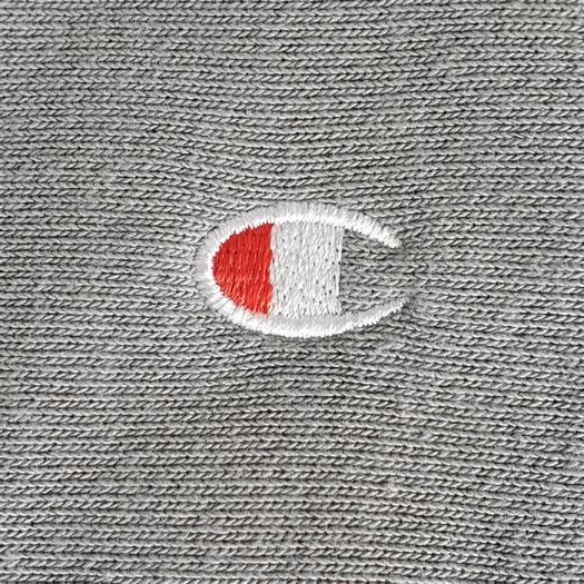 Champion sweatshirt reverse weave mens small grey