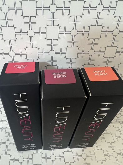 Huda beauty brand new cheeky tint blush sticks