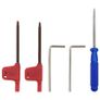 12 Pieces Indexable Turning Tool Set 8x8 mm 60 mm Image 8