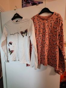 2 butterfly tops