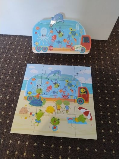 Djeco Jigsaw Puzzle - Aquarium 16pcs