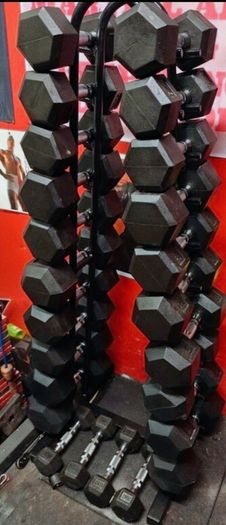 Dumbell set and stand -24 x Dumbells