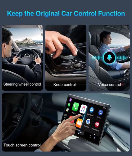 2 in 1 Wireless CarPlay Android Auto Adapter Apple Car play Dongle Mini Ai Box