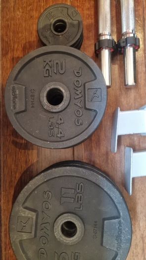 ProForm Multi-Function Weight Bench + Decathlon 50kg Weight Set