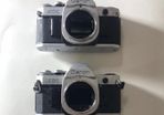 CANON AE-1 film camera and CANON AT-1 film camera film camera