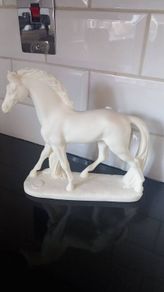 Alabaster Sculpture of a Horse