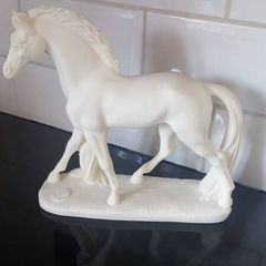 Alabaster Sculpture of a Horse