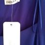 Zapata blue dress with peplum Image 2