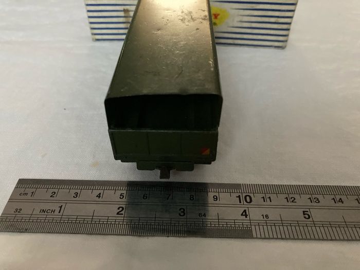 Dinky 622. 10-ton army truck. In box. Both excellent condition.