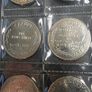 Vintage Football Token Album Lot - 1972 Esso FA Cup Centenary, England & France Squad Medals Image 6