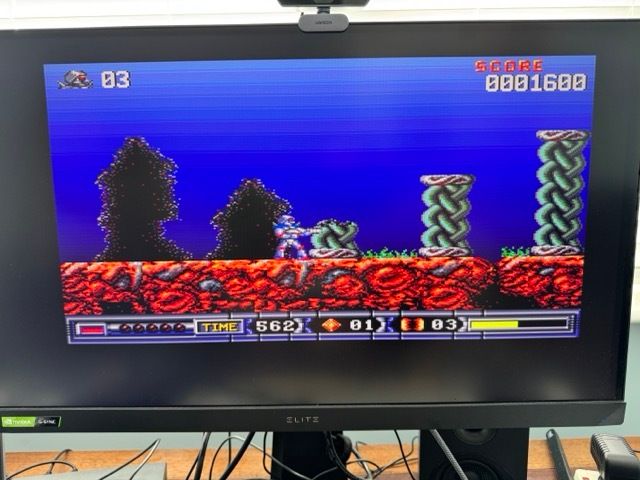 Amiga 1200 with accelerator and accessories