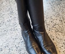 Cole Haan 100% leather sock boots