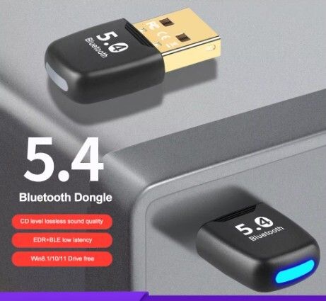 Bluetooth Adapter USB Bluetooth 5.4 for PC Dongle Adaptador Wireless Mouse Keyboard Music Audio Receiver USB Transmitter