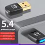 Bluetooth Adapter USB Bluetooth 5.4 for PC Dongle Adaptador Wireless Mouse Keyboard Music Audio Receiver USB Transmitter Image 10